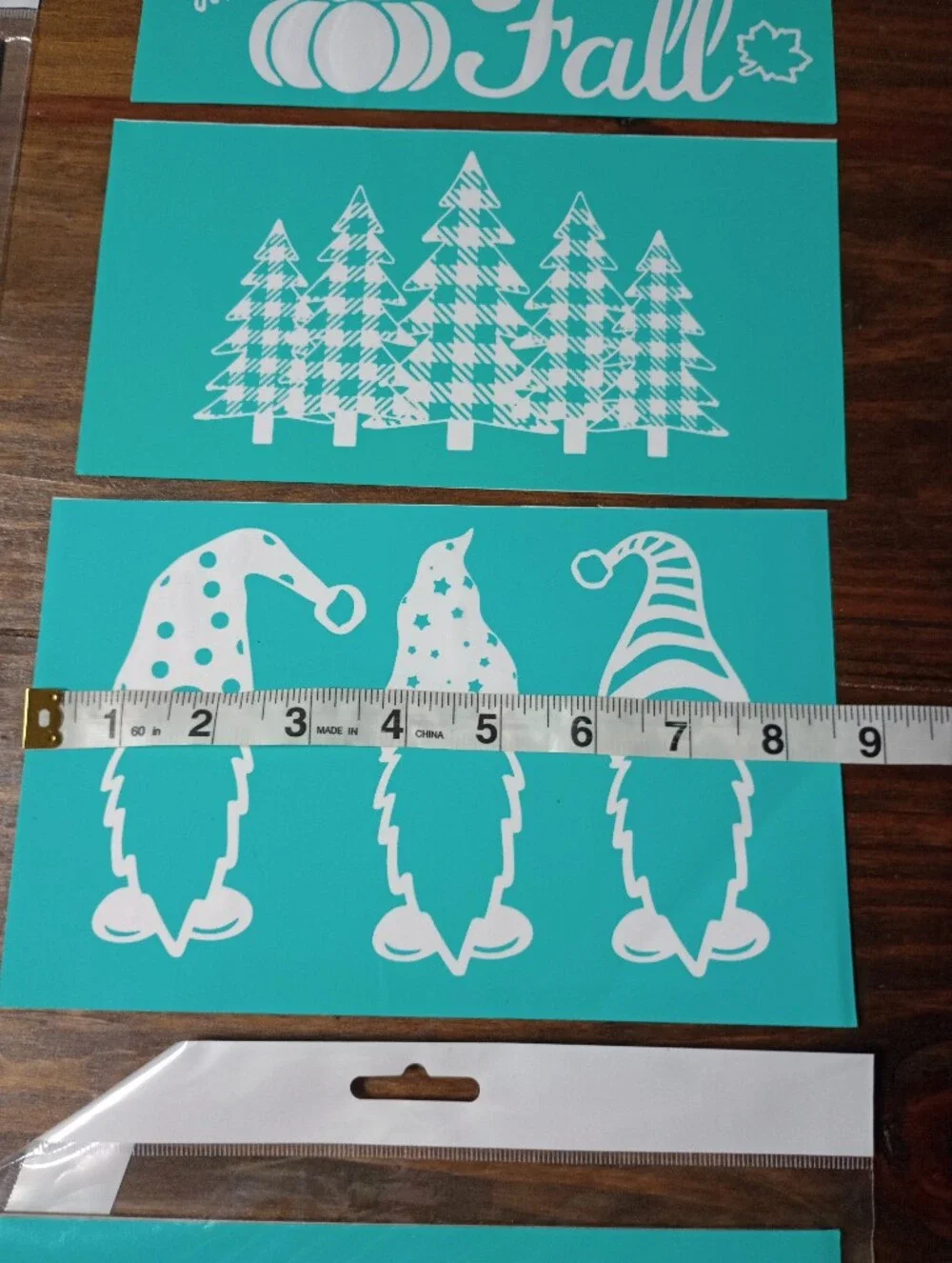 Fall & Christmas Silkscreen Stencil Set - NEW